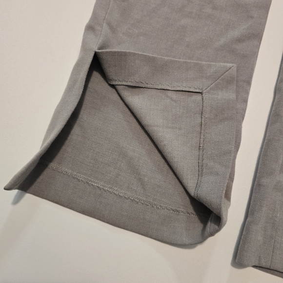 BOSS Grey Slim Trousers In Grey Size 8 - Picture 4 of 11